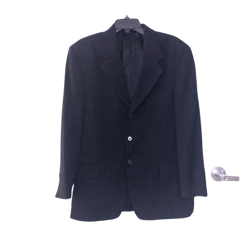 Perry Ellis Vintage Portfolio Men's Suit Jacket Dark Grey EUC